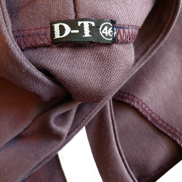 Burgundy Fitted Dress & Bolero Set - Picture 9 of 12